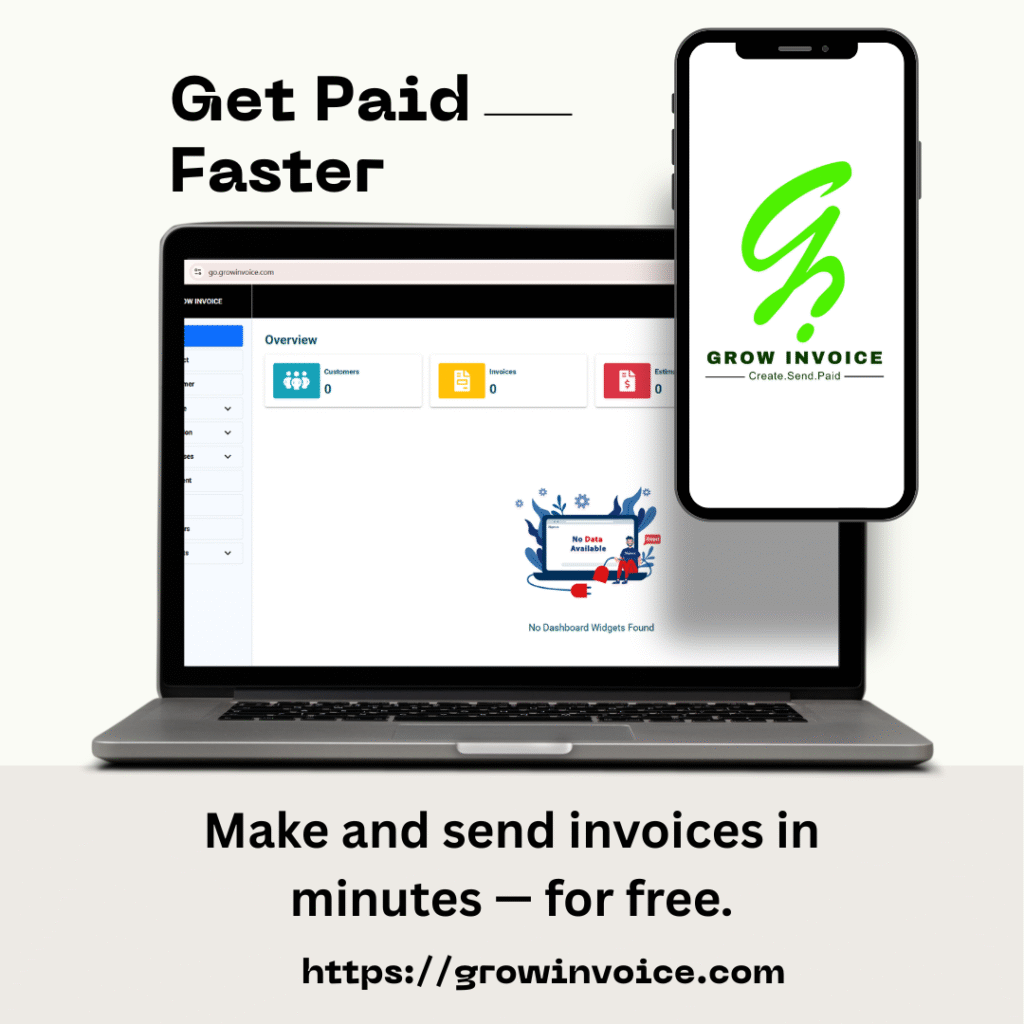 Grow invoice