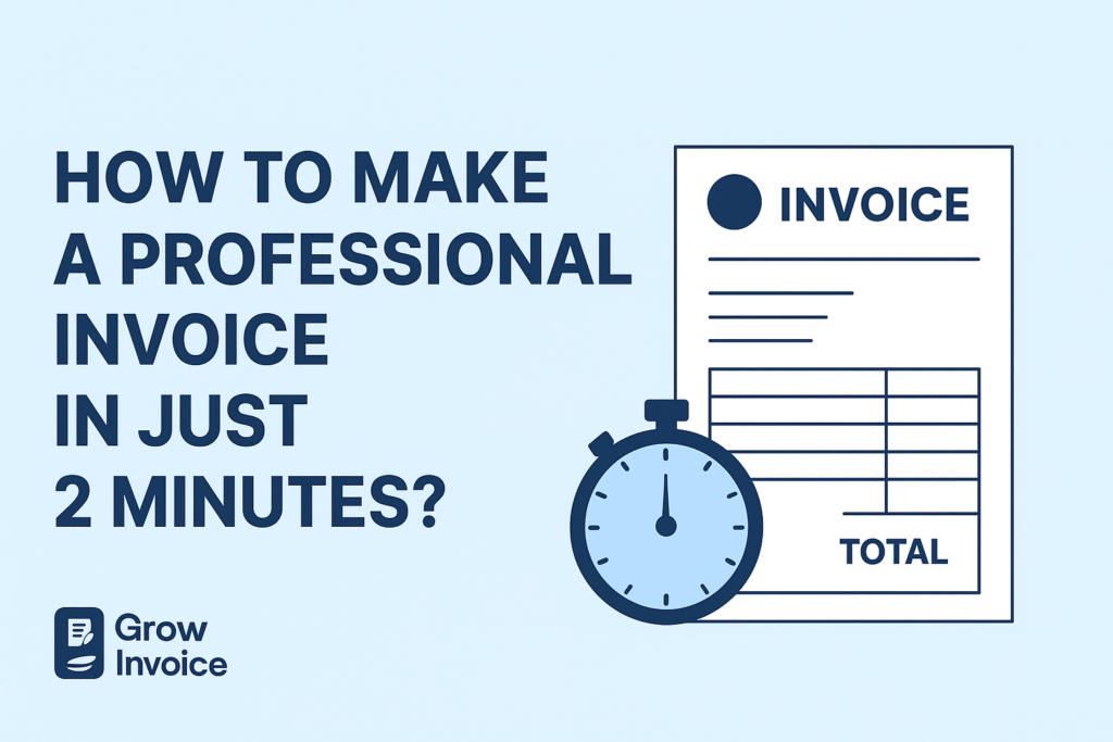 How to Make a Professional Invoice
