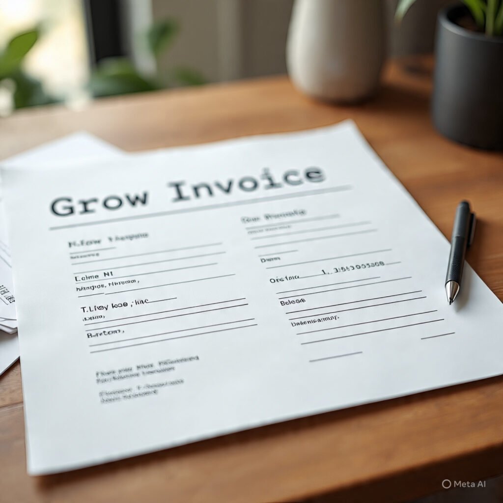 Grow Invoice