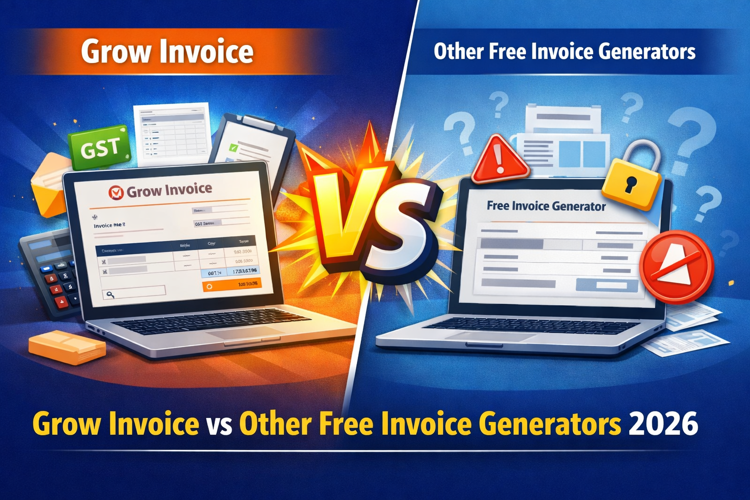 free online invoice generator grow invoice vs other invoice generator